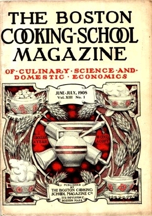 Boston Cooking School Magazine 1909