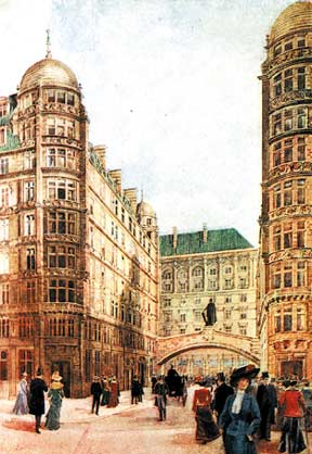 Savoy Hotel as It Once Looked
